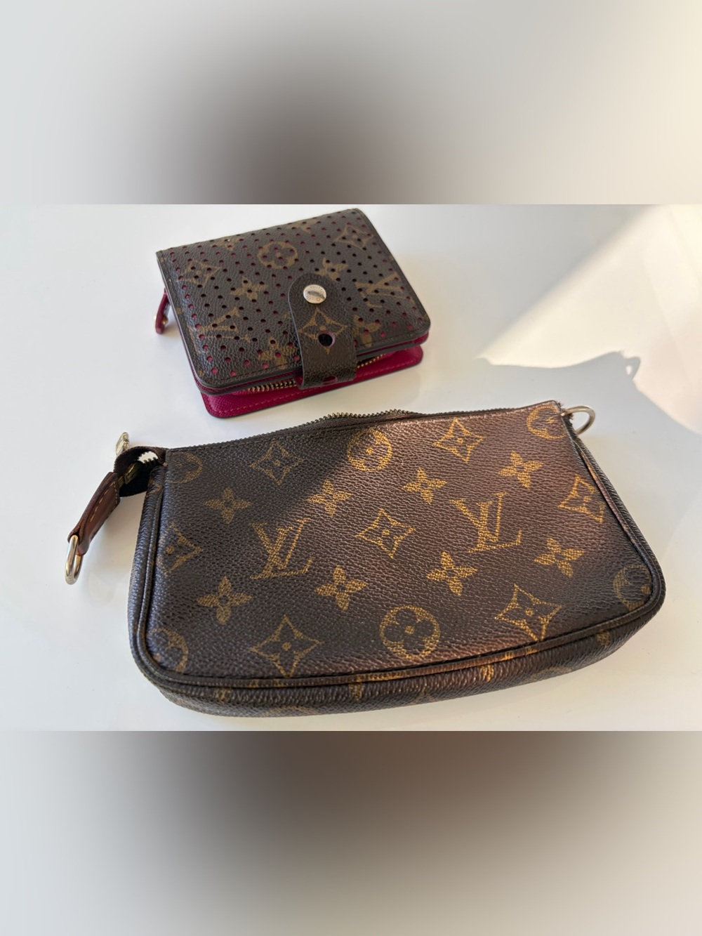 2for1 Vintage Louis Vuitton Cherises mini Pochette bag & limited edition wallet